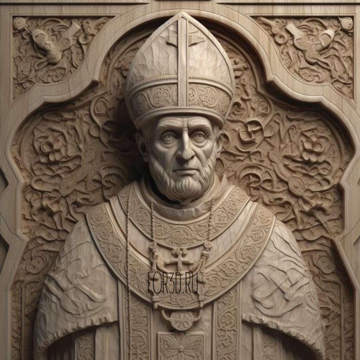 stl Archbishop 4 stl model for CNC